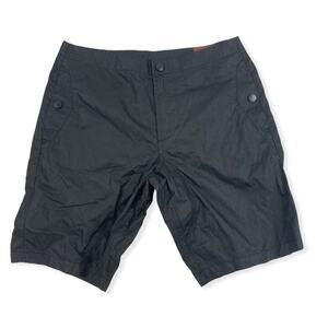 ASOS Men's Black Chino Shorts Cotton Nylon Blend Tag Size 26W 66cm (28" Waist)